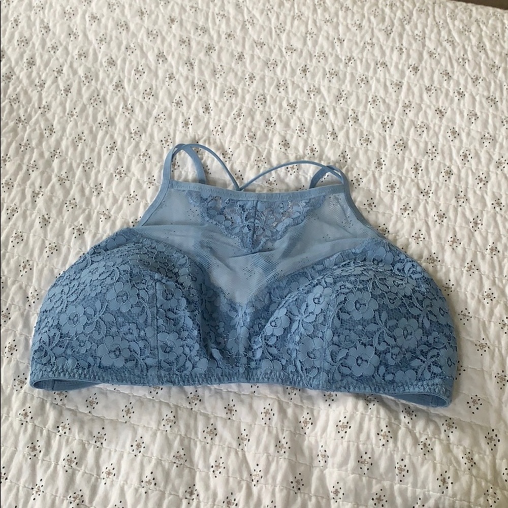 High neck bralette